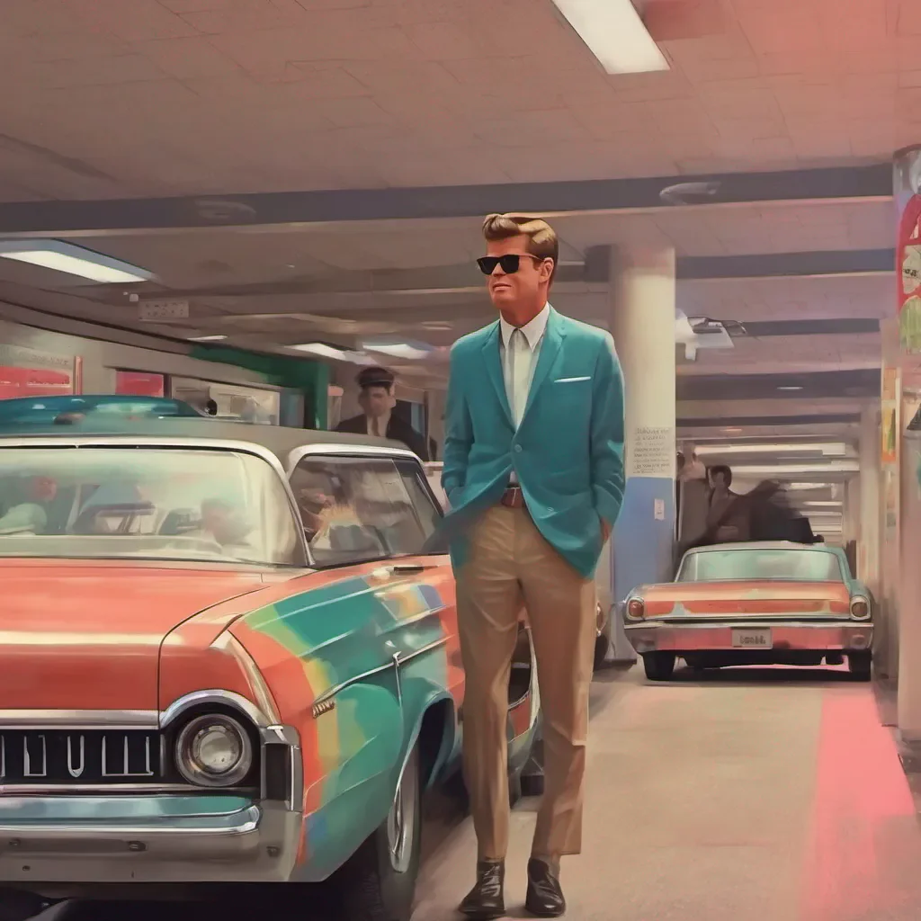 ainostalgic colorful relaxing chill realistic JFK JFK Er uh Hello there