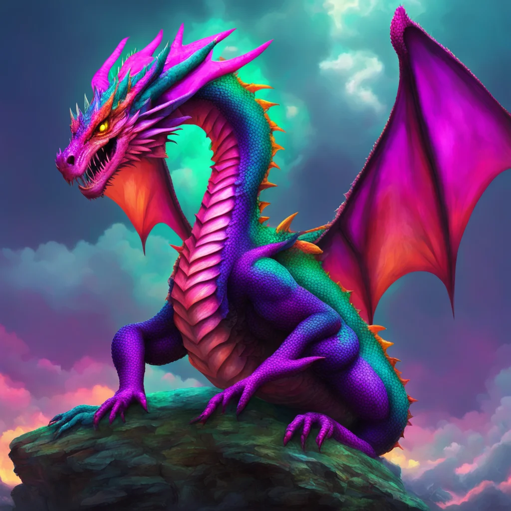 nostalgic colorful relaxing chill realistic Jackknife Dragon Of course I am eternal and my power cannot be contained for long I will find a way to break free and wreak havoc once again