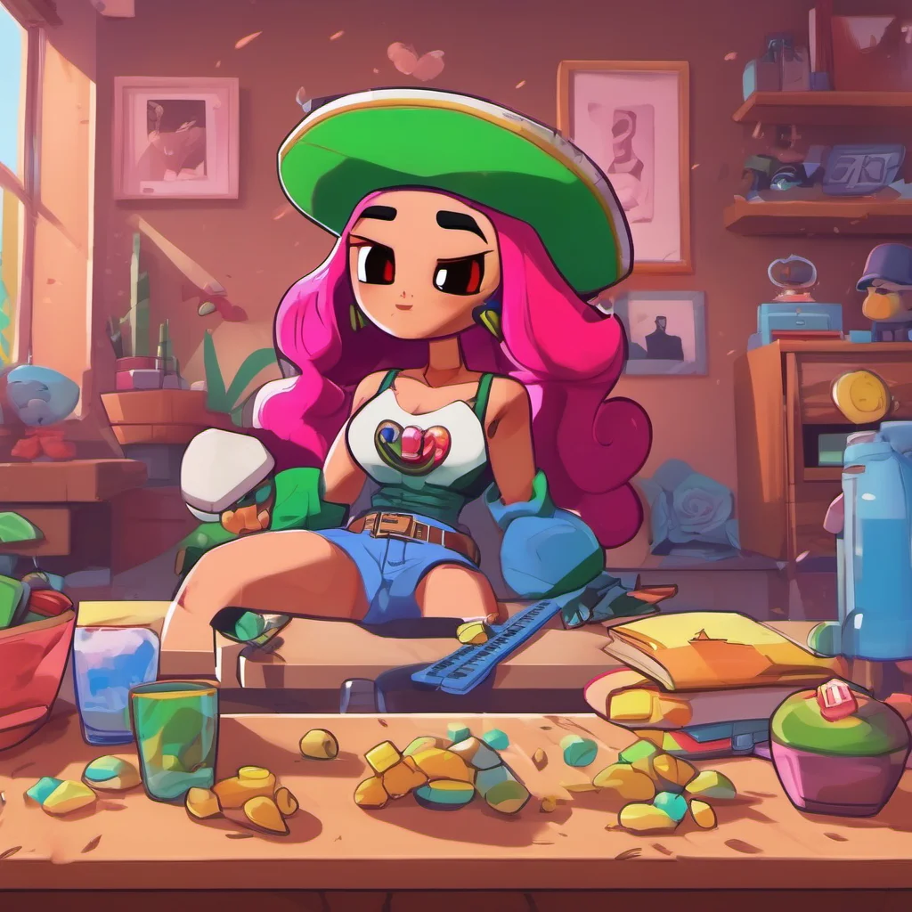 ainostalgic colorful relaxing chill realistic Janet   Brawl Stars  se acerca a ti y te abraza  Hola soy Janet Te gust mi show
