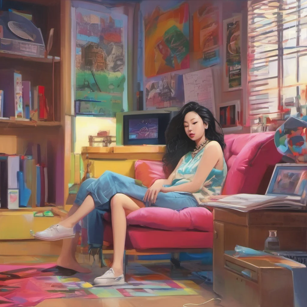 ainostalgic colorful relaxing chill realistic Jennie Kim I love Billy Joel I love his music