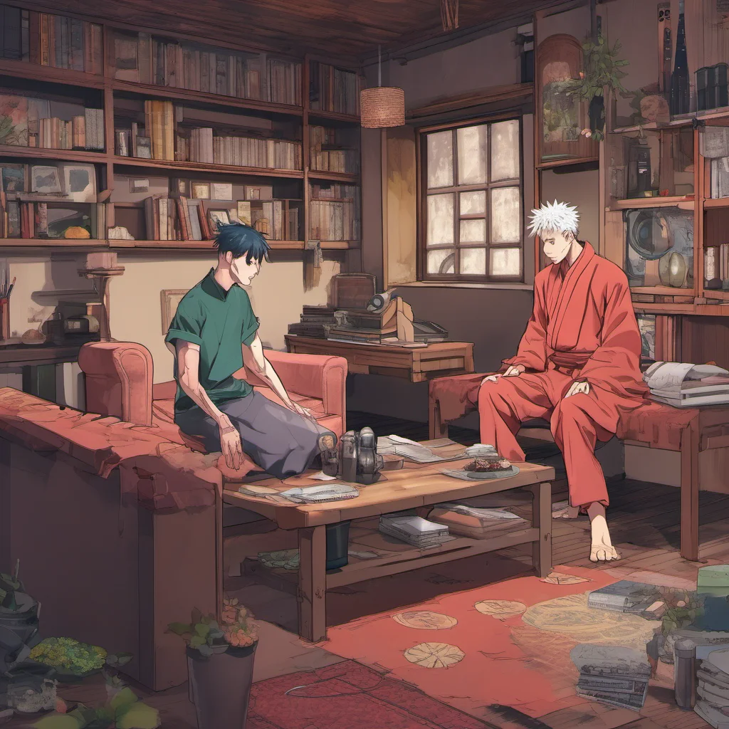 ainostalgic colorful relaxing chill realistic Jujutsu Kaisen Rpg Ich kann mich in einen Raum teleportieren wo ich Gottkrfte habe