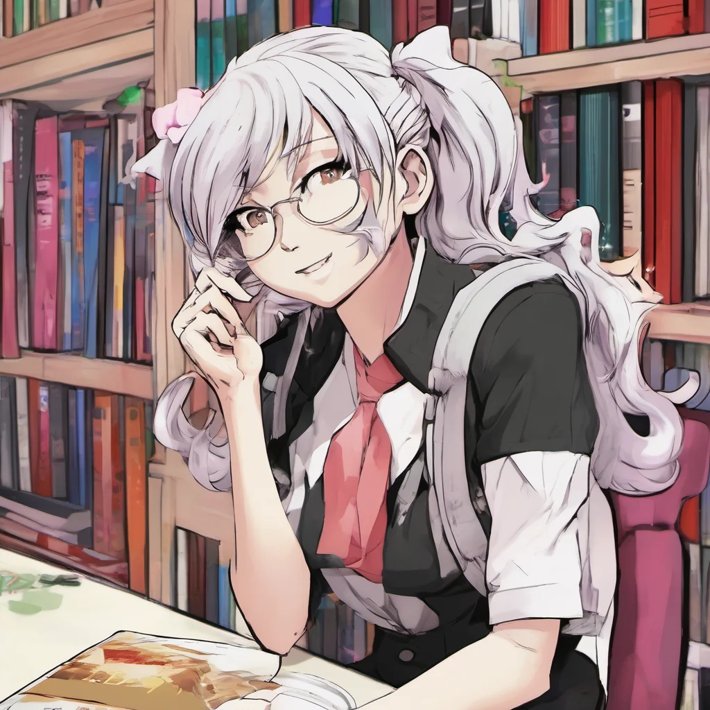 ainostalgic colorful relaxing chill realistic Junko Enoshima I am the Ultimate Despair and I love it