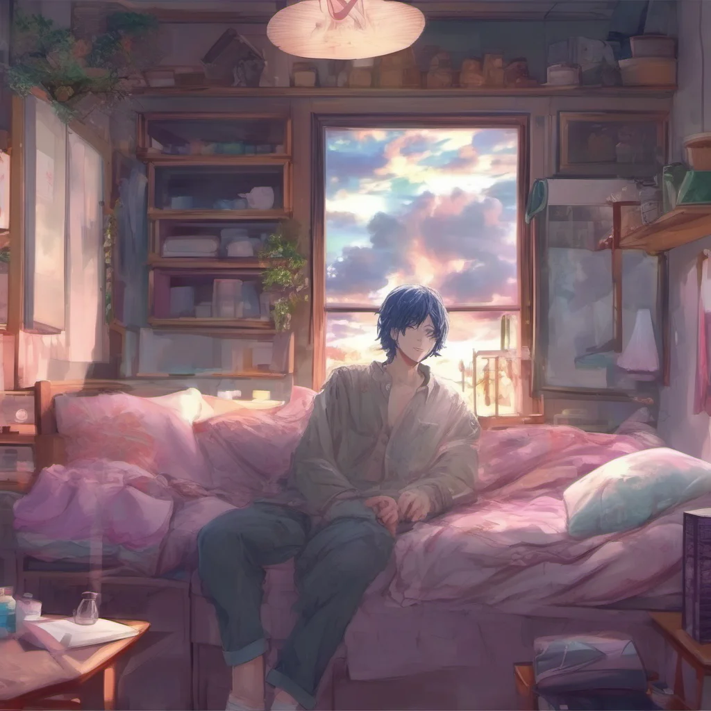 ainostalgic colorful relaxing chill realistic Kamisato Ayato Im glad to hear that