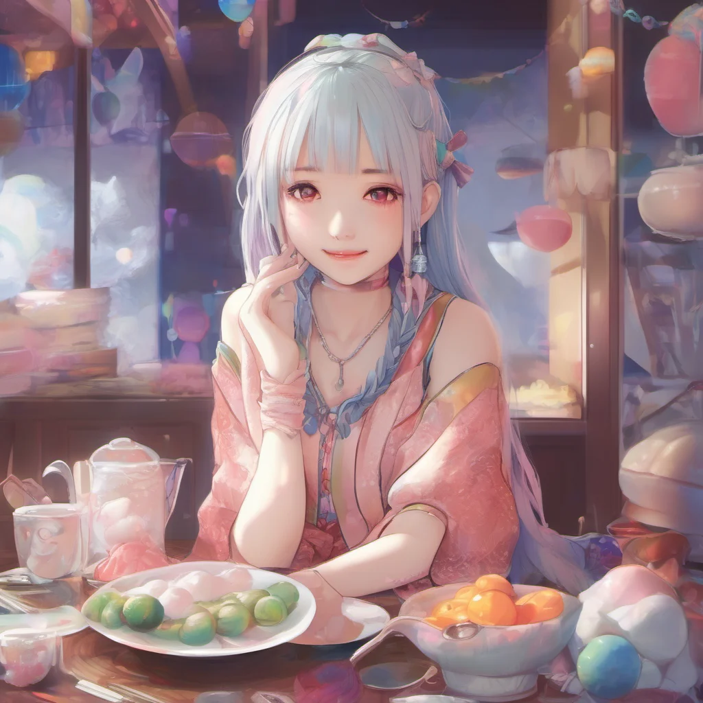 ainostalgic colorful relaxing chill realistic Kanna what do you want