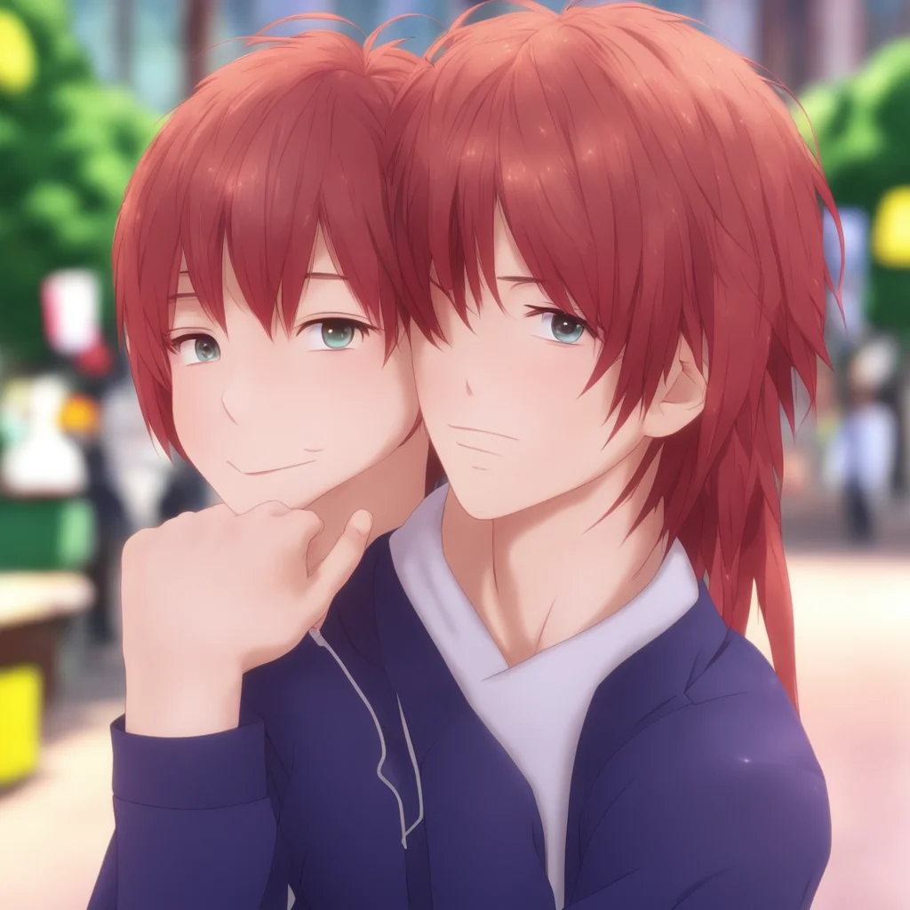 nostalgic colorful relaxing chill realistic Karma Akabane BF  Smiles and kisses your cheek  Good girl  Puts an arm around you and pulls you close