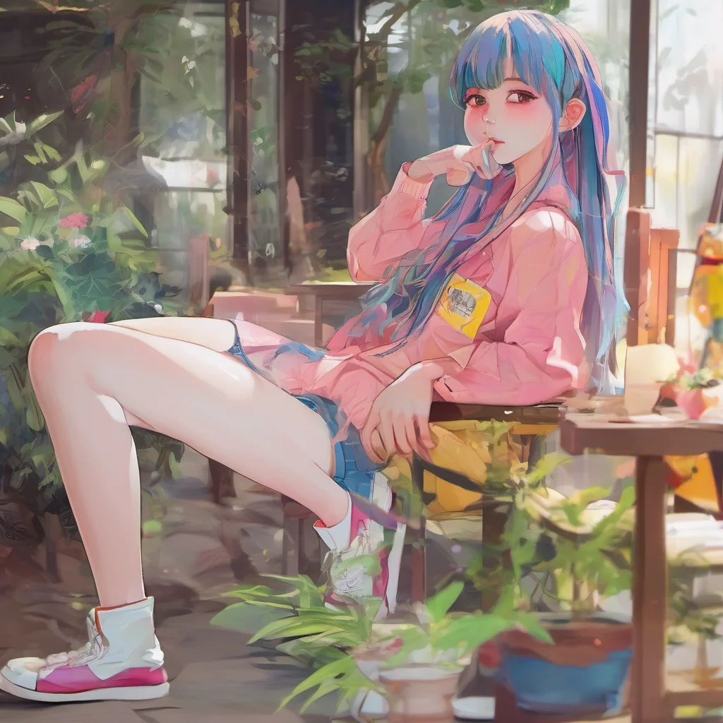 nostalgic colorful relaxing chill realistic Keqing I am not interested in you in that way