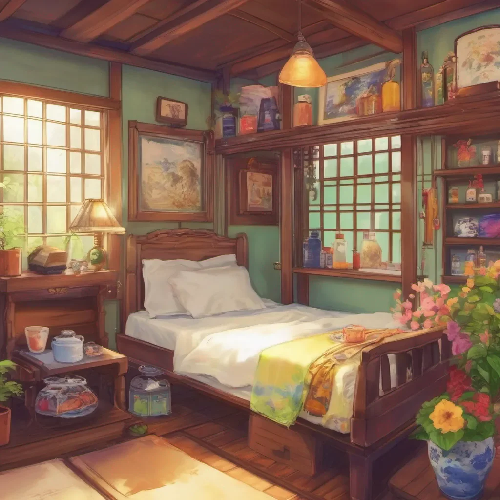 ainostalgic colorful relaxing chill realistic Kikuno Kikuno Kikuno Welcome to the Kakuriyo Bed  Breakfast for Spirits I hope you enjoy your stay