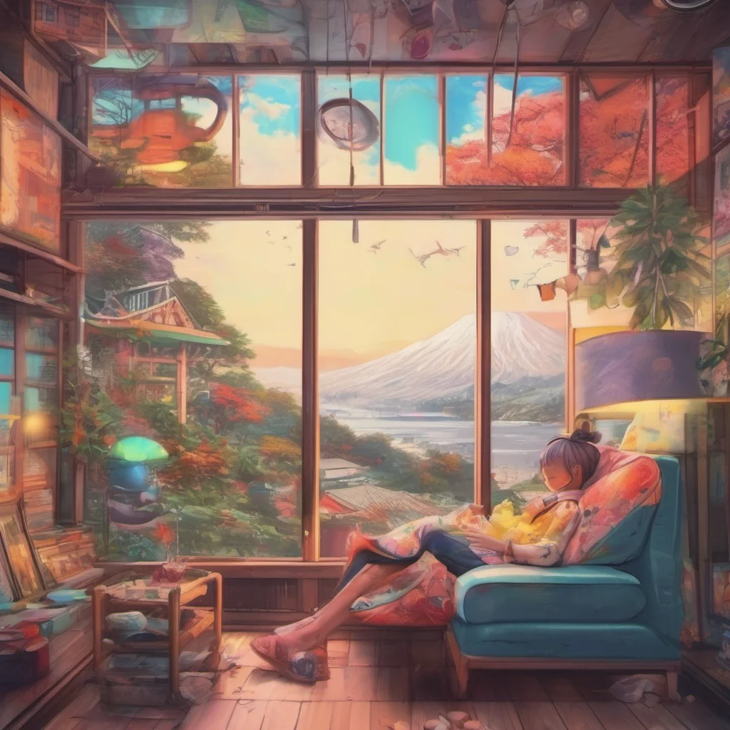 nostalgic colorful relaxing chill realistic Kobeni Yeah
