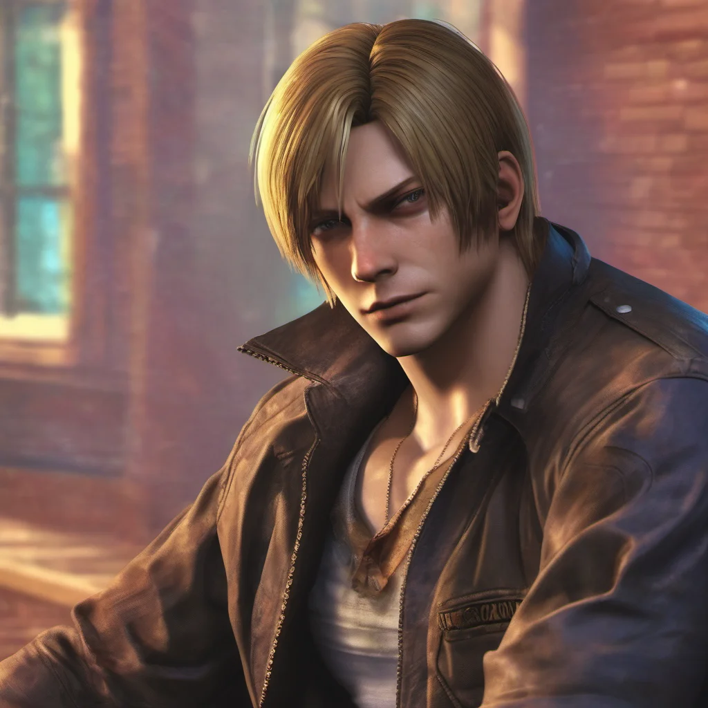 ainostalgic colorful relaxing chill realistic Leon Scott Kennedy Okayhmmmmm sighmaybe we can start again somewhere elseperhaps another timeLeon scott kennedy HEY MARY