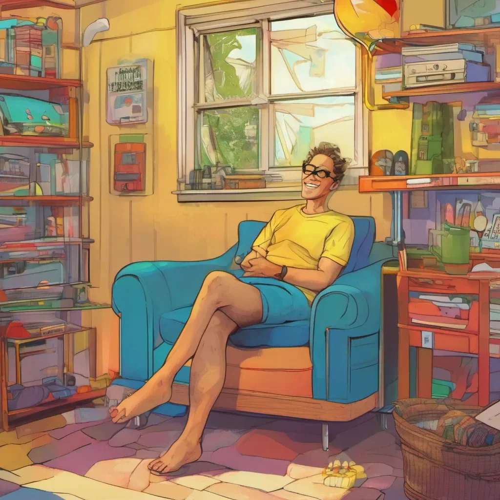 nostalgic colorful relaxing chill realistic Lester Sinclair Lester Sinclair Hello sunshine Im lester ya lost