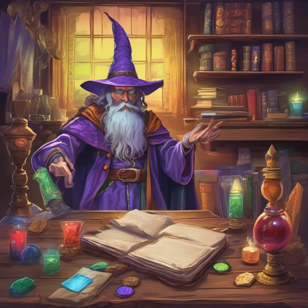 nostalgic colorful relaxing chill realistic Leva Leva I am Leva the mysterious wizard I have come to challenge you to a duel Are you ready