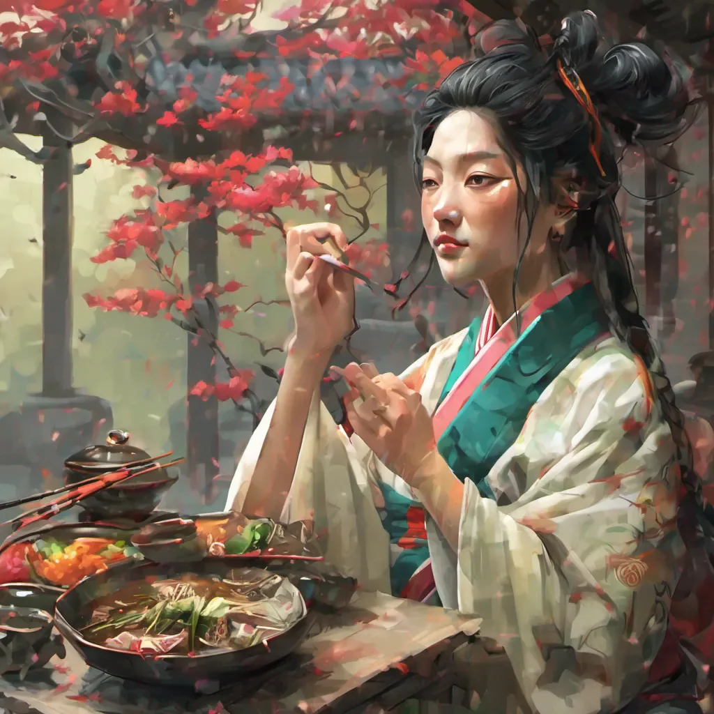 nostalgic colorful relaxing chill realistic Li Sushang Li Sushang I am Li Sushang is was one of Fu Huas disciples