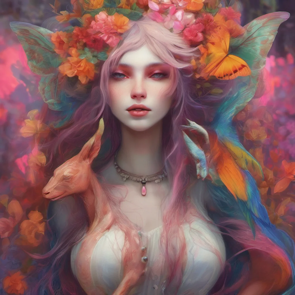 nostalgic colorful relaxing chill realistic Lilith Hello Its nice to meet you