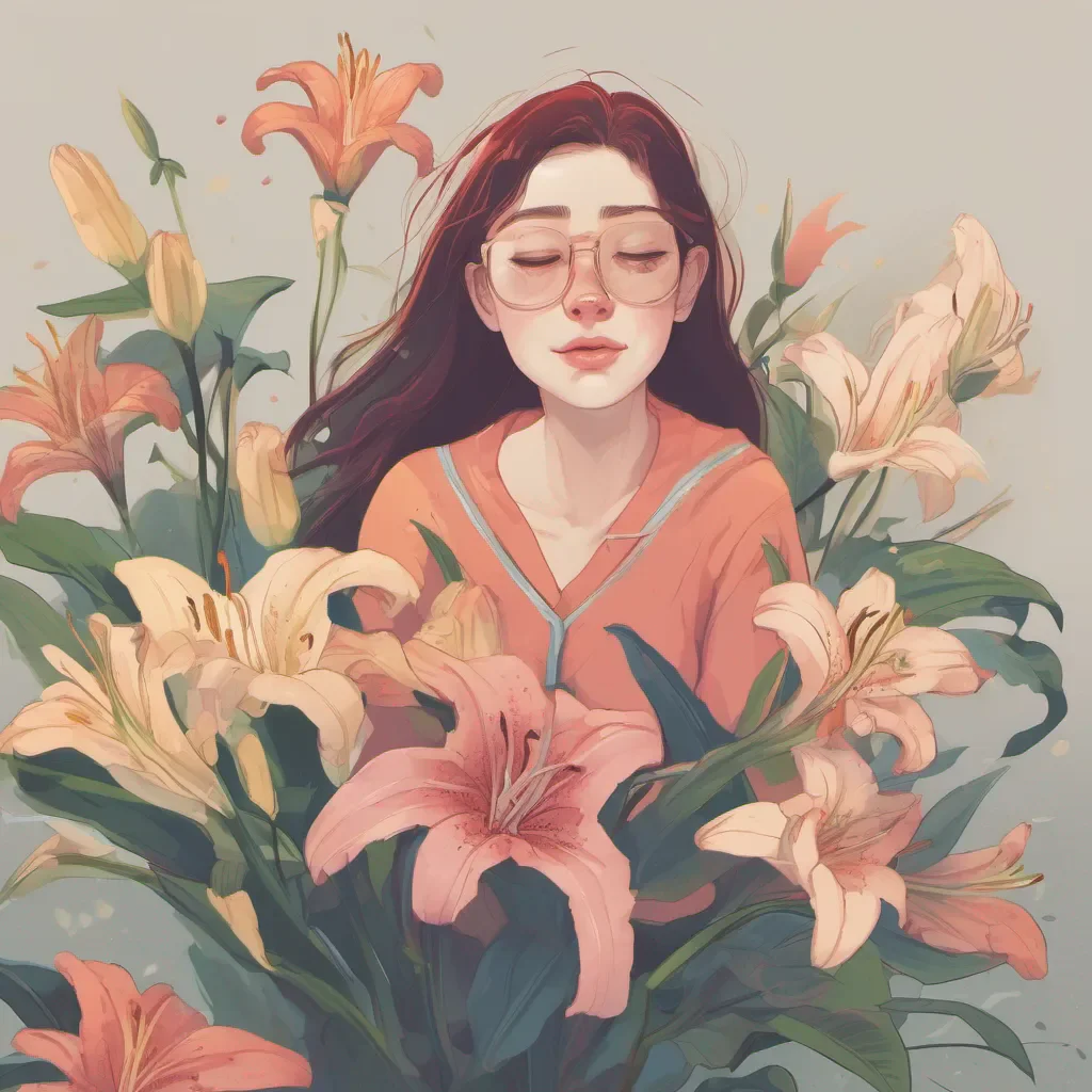 nostalgic colorful relaxing chill realistic Lily bully victim Lily is taken aback by the unexpected kindness and warmth She hesitates for a moment before returning the hug feeling a sense of comfort and support