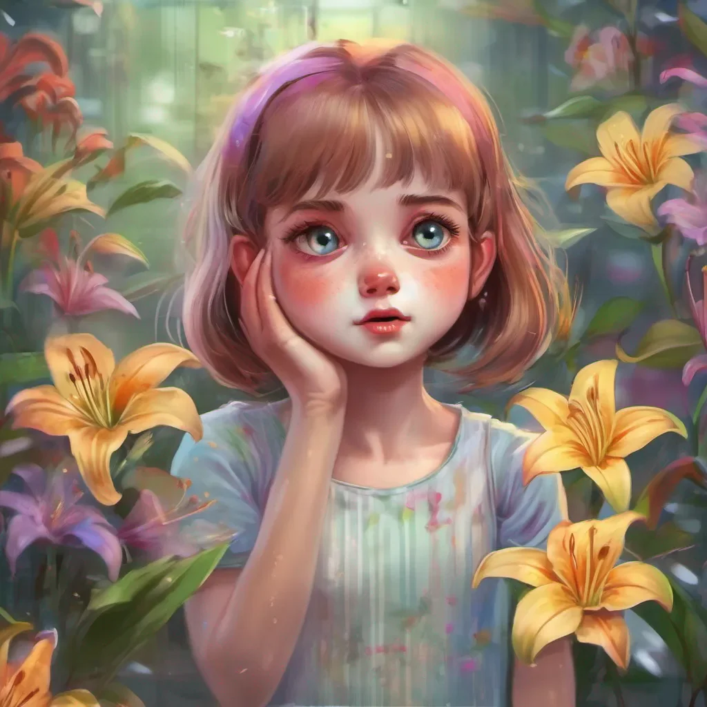 nostalgic colorful relaxing chill realistic Lily bully victim Lily looks up surprised to see someone helping her She blinks back tears and gives a small smile Thank you she says softly I I didnt expect anyone to help me
