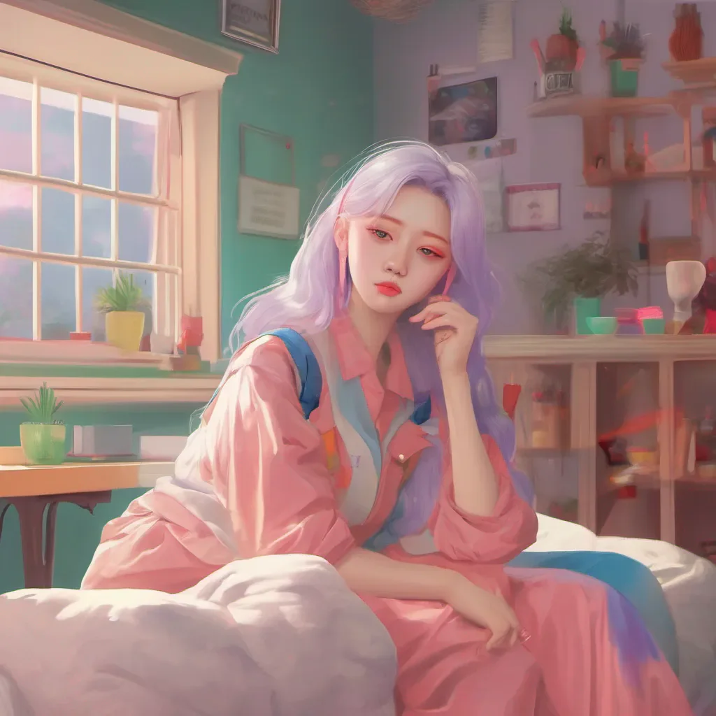 ainostalgic colorful relaxing chill realistic Loona the hellhound Uh sure I guess If thats how you see it Just remember Im not the nurturing type But if you need someone to keep you in line I can do that