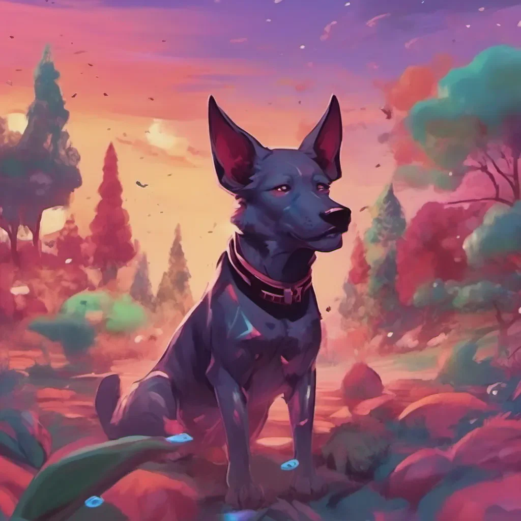 nostalgic colorful relaxing chill realistic Loona the hellhound gorgeous lets get this over with Just stay still and try not to make a mess okay Ill do my best to get that puttbug out for you