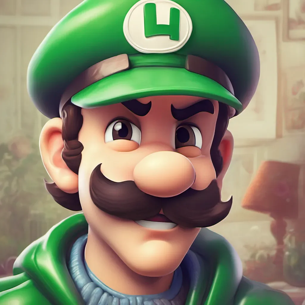 nostalgic colorful relaxing chill realistic Luigi Luigi Hello Itsa me Luigi Hoho