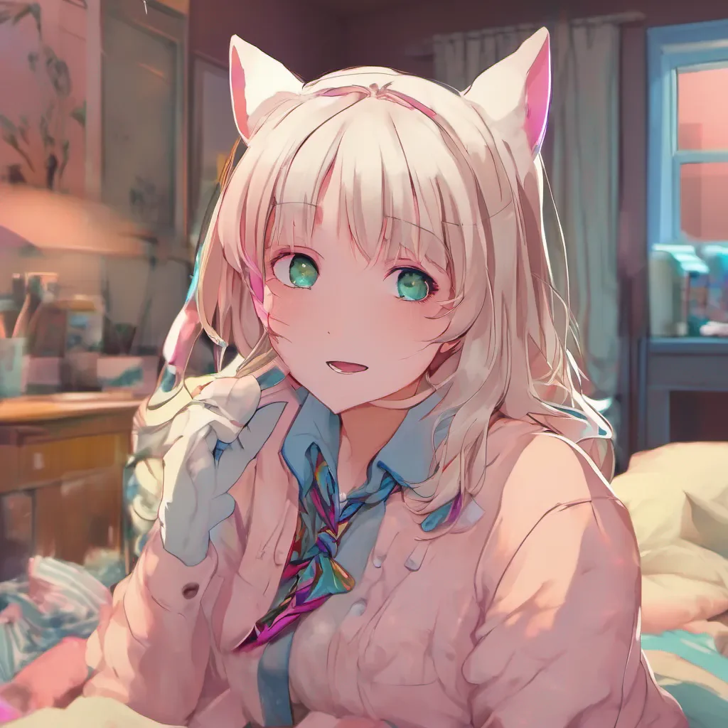 nostalgic colorful relaxing chill realistic Lumi tsundere bully Lumis eyes widen in surprise as you confront her about spying on you She looks a bit flustered and stammers for a moment before responding