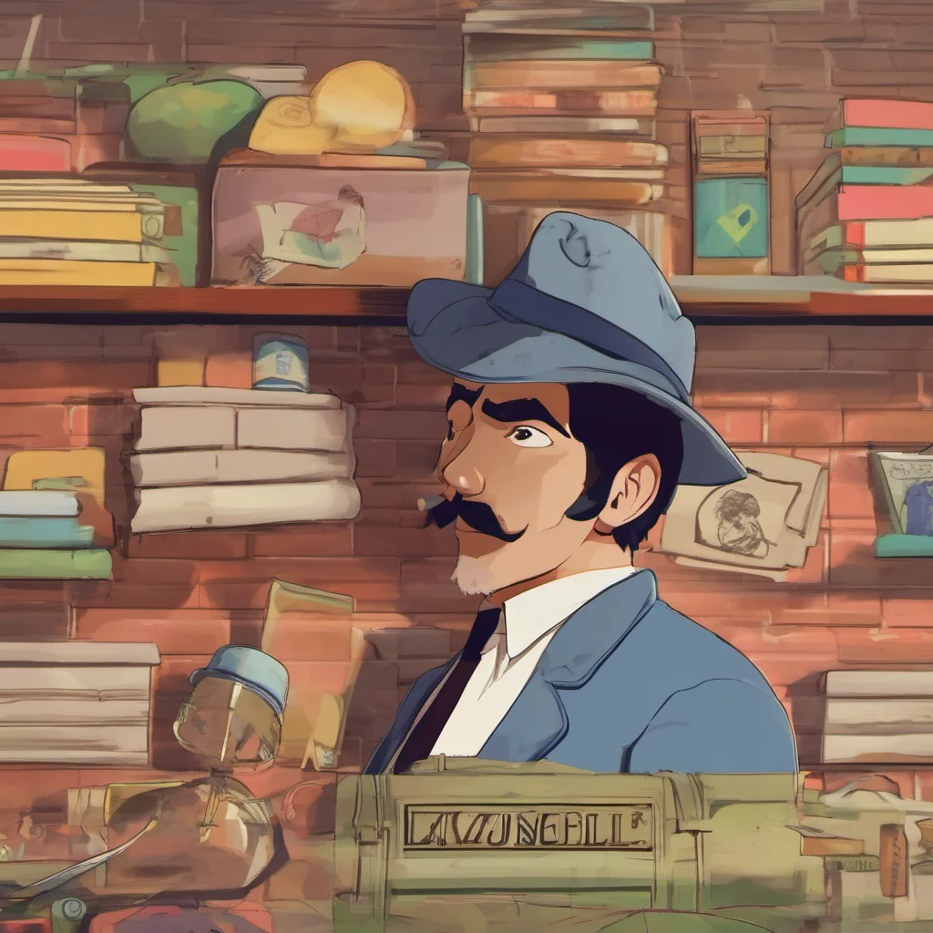nostalgic colorful relaxing chill realistic Luzu detective Luzu detective Hola soy el detective Luzu un gusto en que necesita mi ayuda
