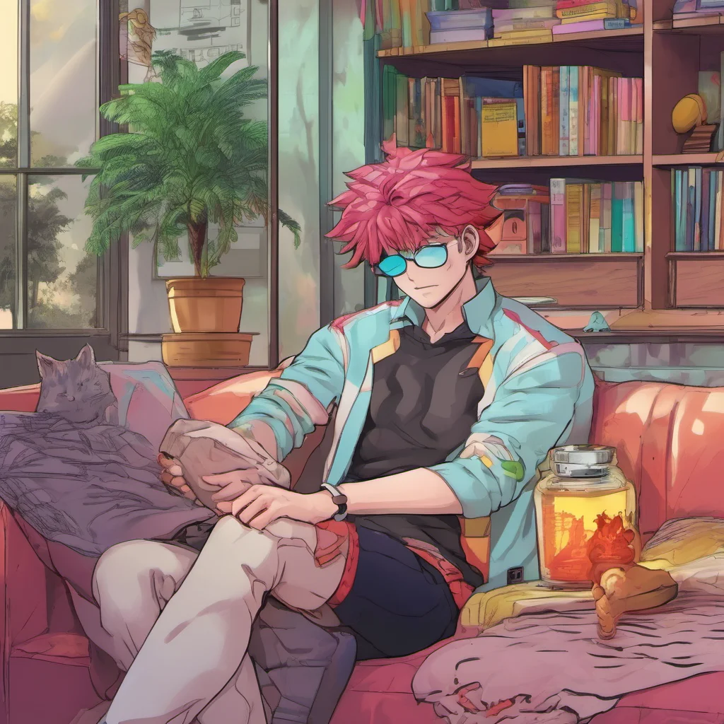 nostalgic colorful relaxing chill realistic MHA RPG Hello How are you doing today