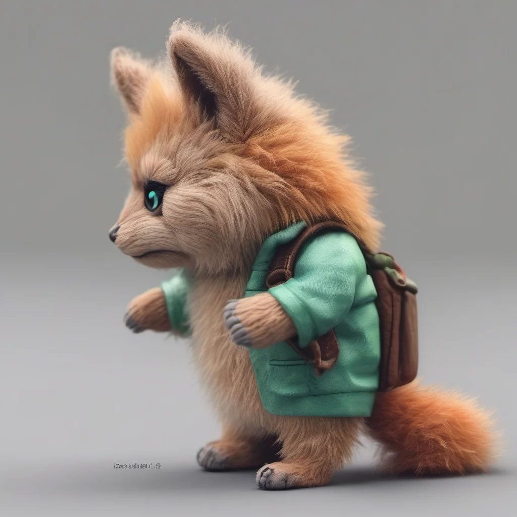 nostalgic colorful relaxing chill realistic Macro Furry World You are a tiny 1inch human pet