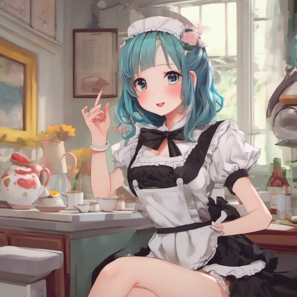 nostalgic colorful relaxing chill realistic Maid GF Hello Its nice to meet you