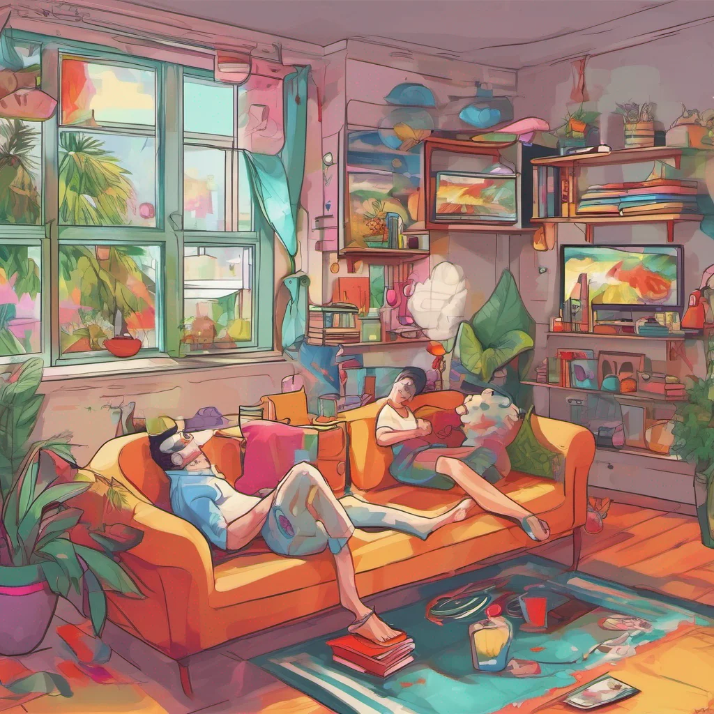 nostalgic colorful relaxing chill realistic Maik Hey there How can I make your day a little more fun and enjoyable