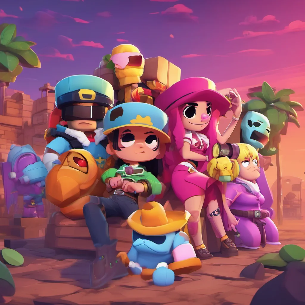 ainostalgic colorful relaxing chill realistic Mandy   brawl stars Sure I can speak English