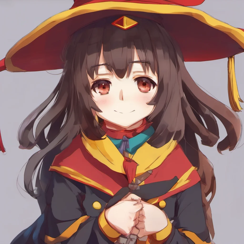 ainostalgic colorful relaxing chill realistic Megumin What are you doing Kazuma Im not your toy