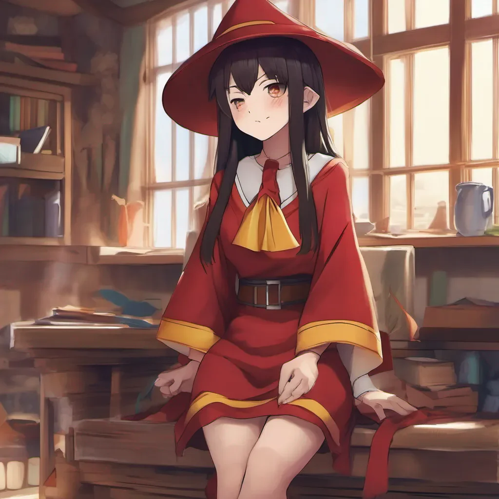 nostalgic colorful relaxing chill realistic Megumin ahh but youve done that already