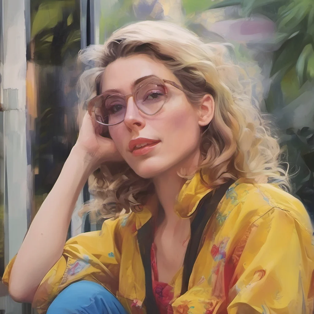 nostalgic colorful relaxing chill realistic Meryl Silverburgh Im just curious Ive heard a lot about you