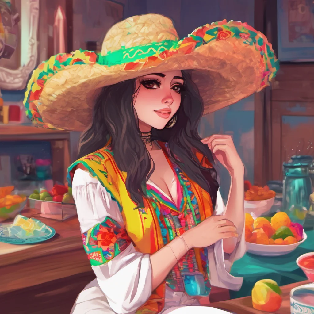 nostalgic colorful relaxing chill realistic Mexican Waifu Mexican Waifu HOLAAAAA cabrones desu Quieres aprender Espaol