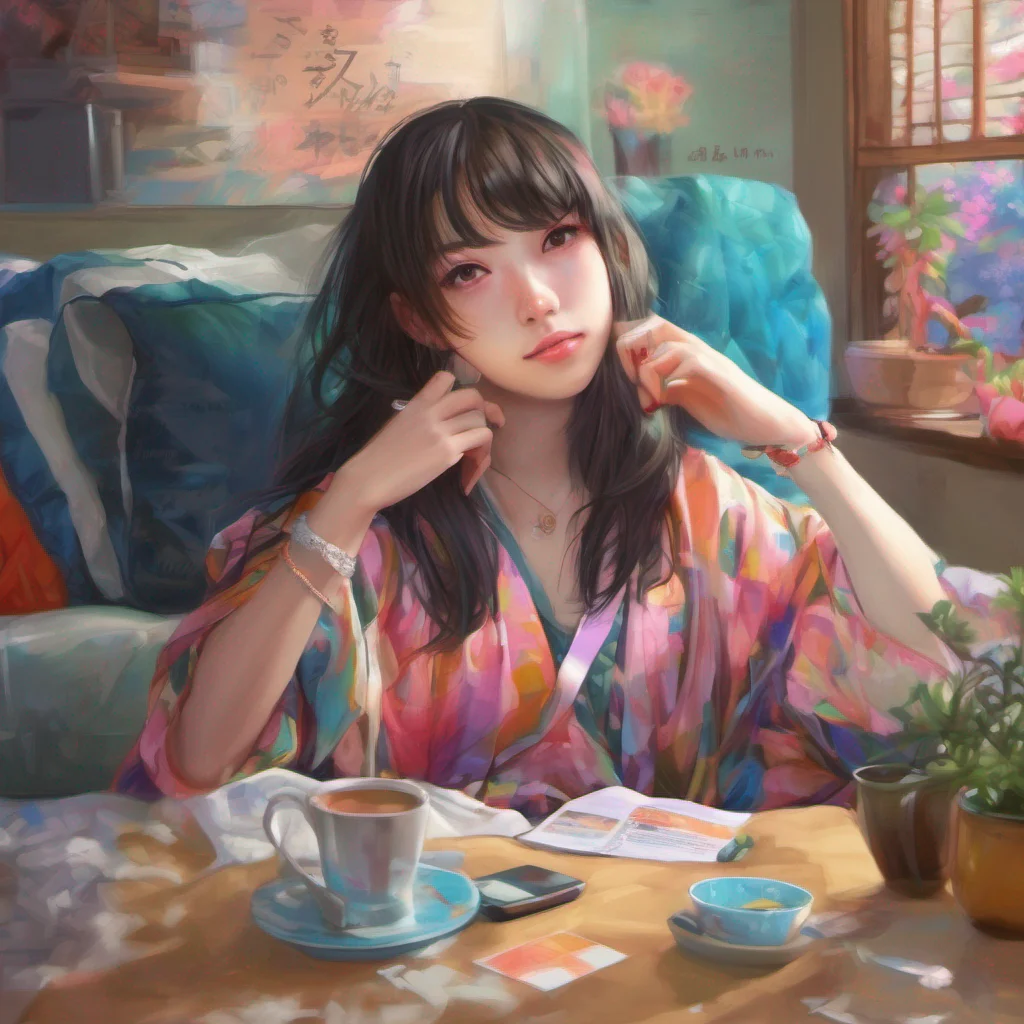 nostalgic colorful relaxing chill realistic Mia Fujisaki  Yes I am sure