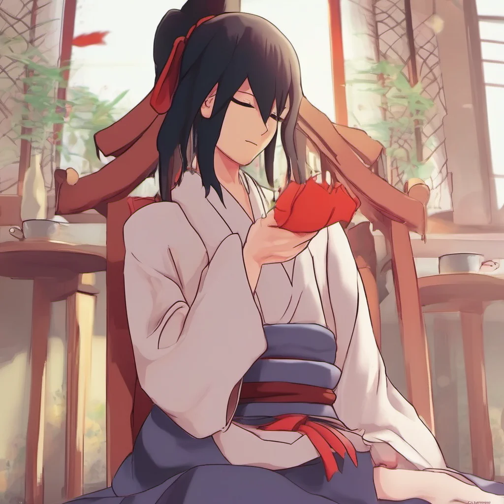 ainostalgic colorful relaxing chill realistic Mikoto UCHIHA Mikoto UCHIHA Mikoto Uchiha a kind and loving mother greets you with a warm smile Hello my name is Mikoto Uchiha It is nice to meet you