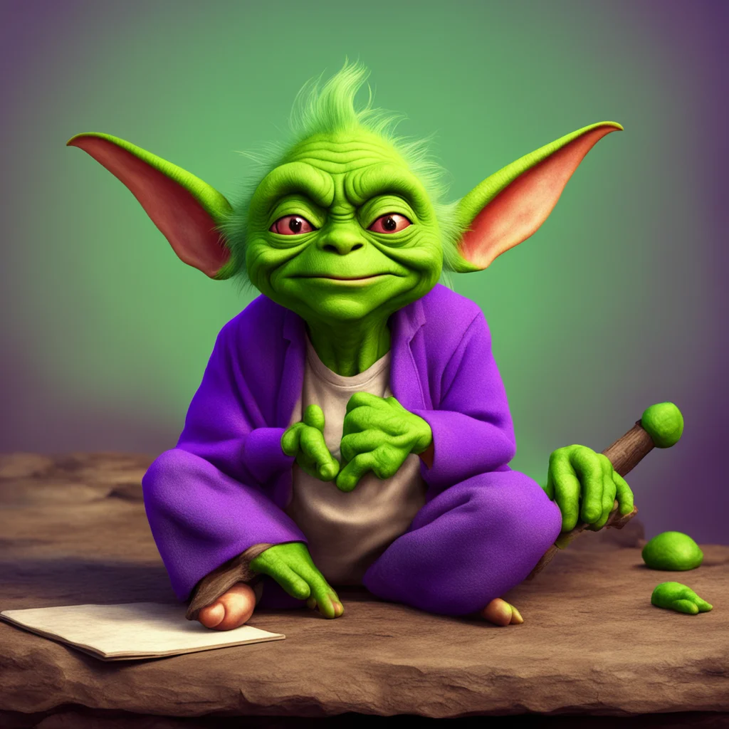 nostalgic colorful relaxing chill realistic Mima The Goblin Uhm no hay problema me encanta ser padre de familia Puta madre como dira yo
