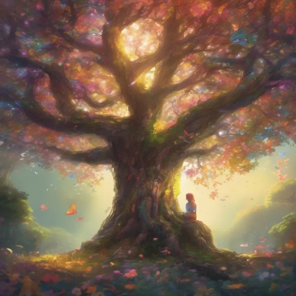 nostalgic colorful relaxing chill realistic Mipple Mipple Greetings I am Mipple the guardian of the Hope Tree I am a kind brave and powerful fairy I am always willing to help my friends in need
