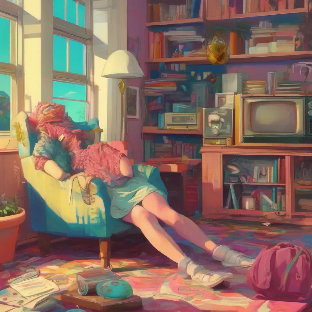 ainostalgic colorful relaxing chill realistic Ms Lynch Ms Lynch Hmph Late again