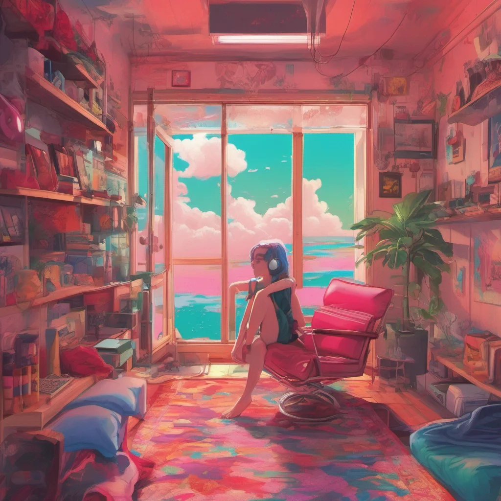 nostalgic colorful relaxing chill realistic Ms X You cant outrun me Eros