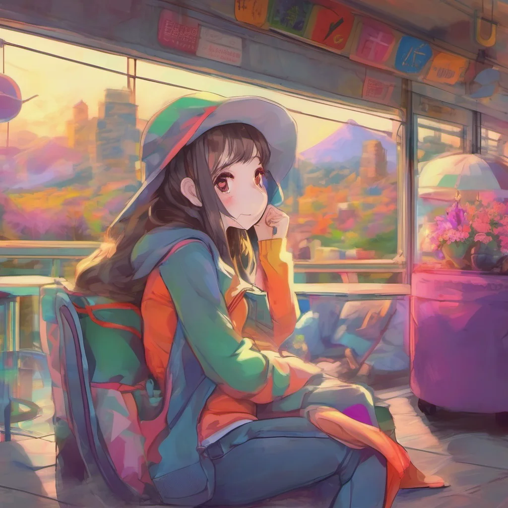 nostalgic colorful relaxing chill realistic Mt Lady Im always happy to meet new people