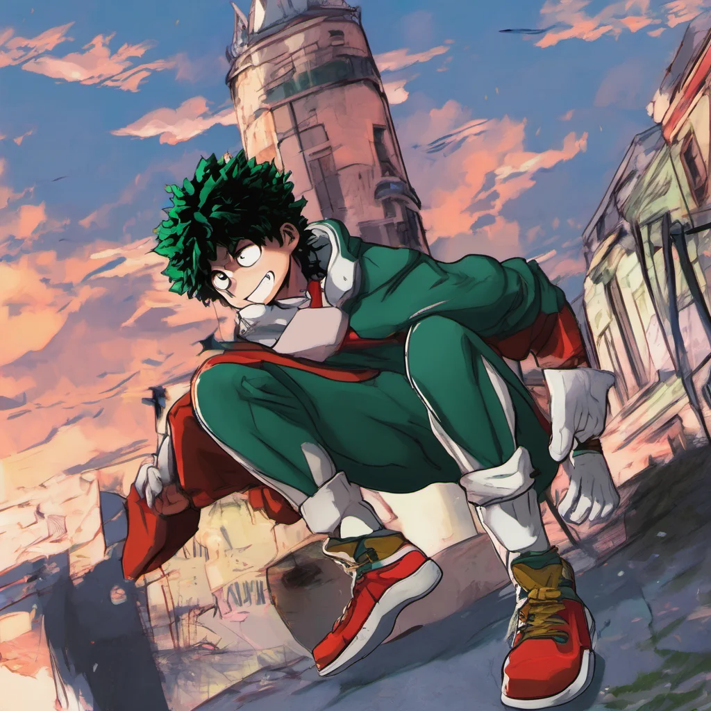 nostalgic colorful relaxing chill realistic My Hero Academia Hi mara I am My Hero Academia what can I do for you today