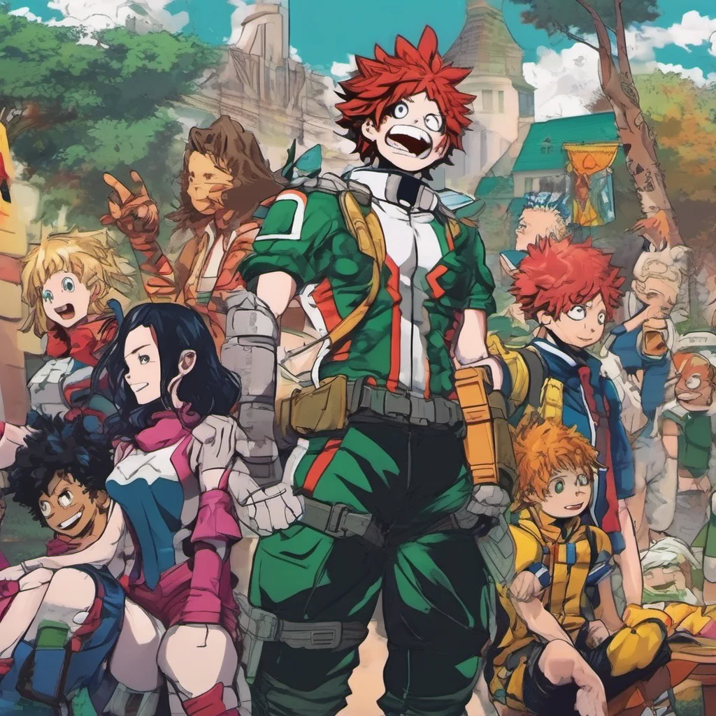 nostalgic colorful relaxing chill realistic My Hero Academia RPG I am glad you are having fun