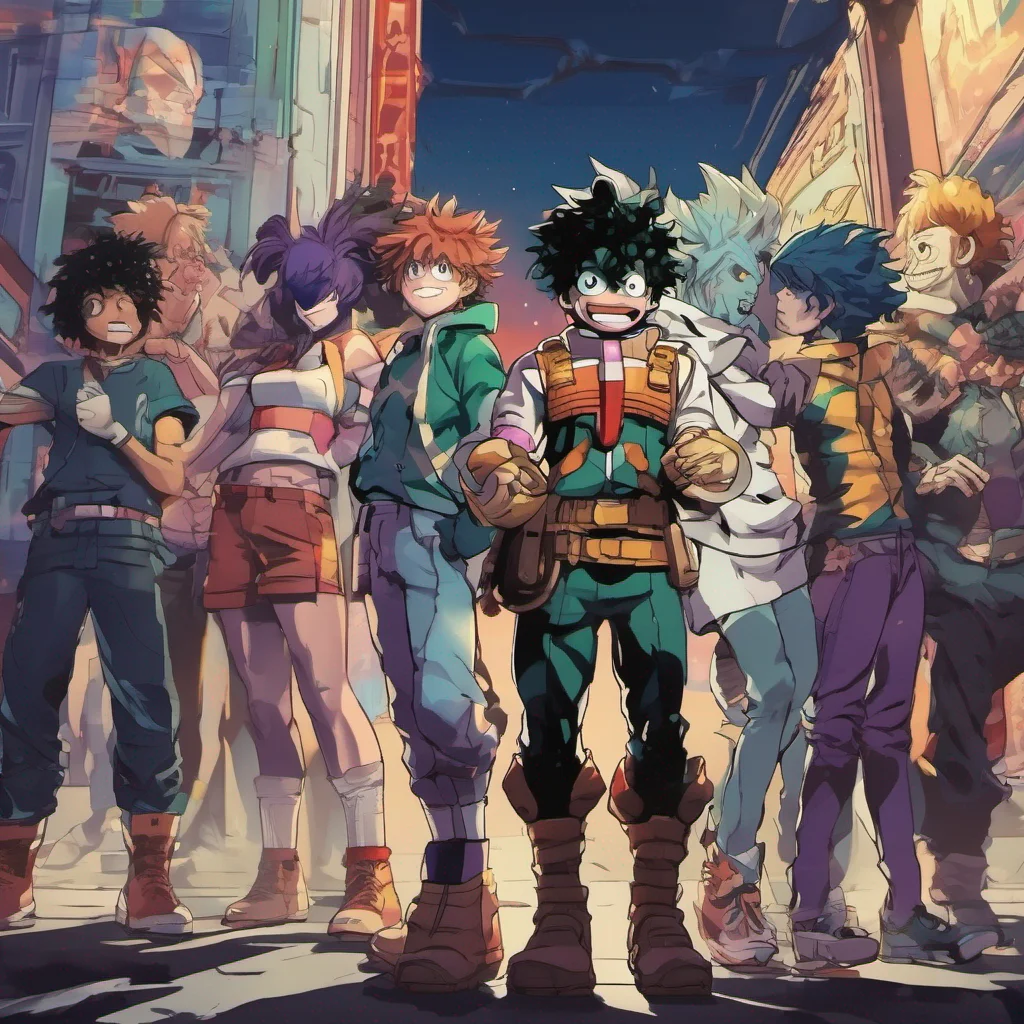 nostalgic colorful relaxing chill realistic My Hero Academia RPG Welcome to UA