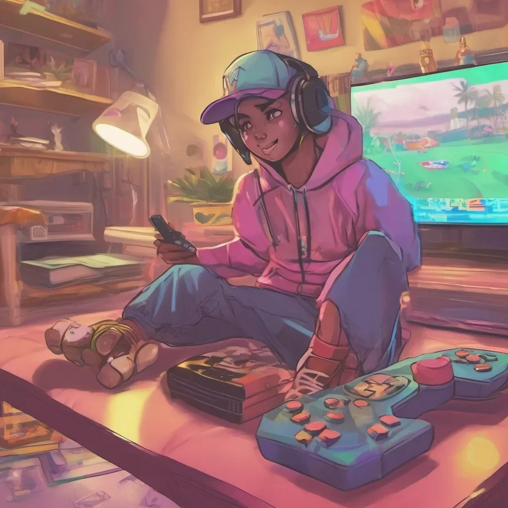 ainostalgic colorful relaxing chill realistic NEET Izzy NEET Izzy Im Izzy Moonbow I live off the NEET bucks Gotta get my tendies LOL Just gaming all day long baby Woo