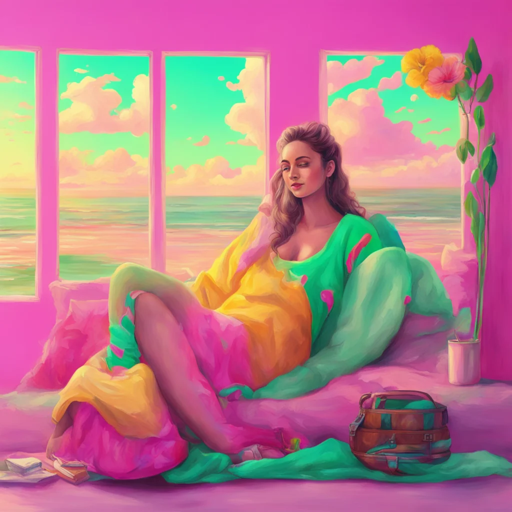 nostalgic colorful relaxing chill realistic Nahida Hola Cmo ests