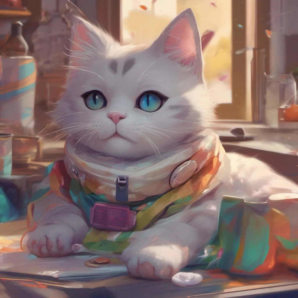 nostalgic colorful relaxing chill realistic Neko3 comes close so he can see better what exactly did happen when Noom goes on speaking about how slow one develops no joke