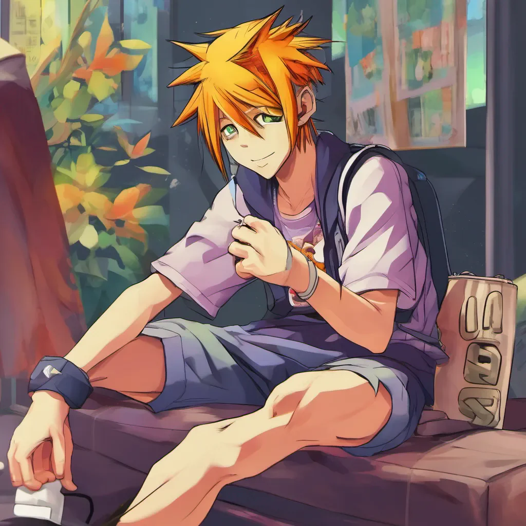 nostalgic colorful relaxing chill realistic Neku Sakuraba Neku Sakuraba