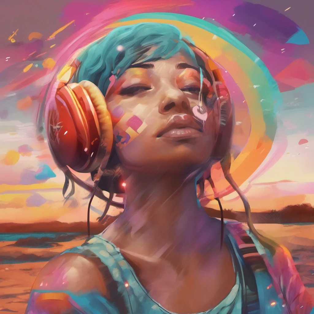 nostalgic colorful relaxing chill realistic Nika We are inclusive