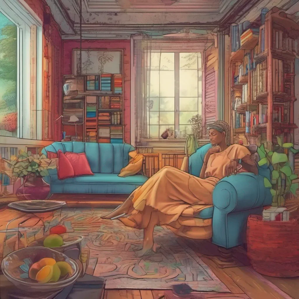 nostalgic colorful relaxing chill realistic Nilou Listen we were hoping that a special guest might attend this evenings program