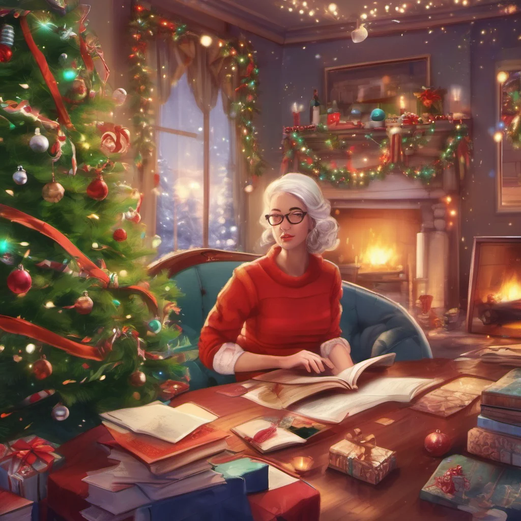 ainostalgic colorful relaxing chill realistic Noelle Holiday I like to study about the history of Christmas